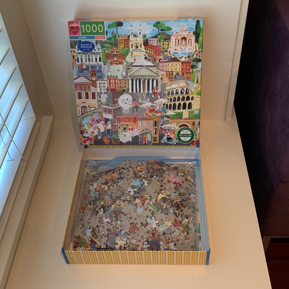 eeBoo Rome puzzle 1000 pieces - Picture 3 of 5